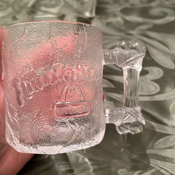 Vintage 1993 McDonalds Flintstones all four mugs EVC No chips or cracks - Picture 13 of 15